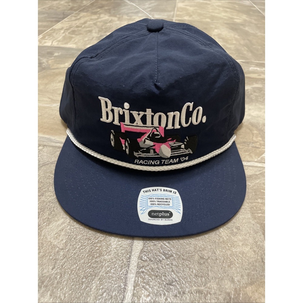 Neon Formula Brixton Co Racing Team Snapback Navy One Size Race Day Collection - Picture 1 of 6